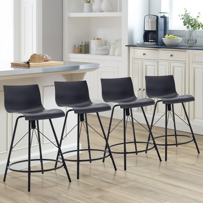 Corrigan Studio® Dobbins Swivel Bar & Counter Stool & Reviews Wayfair